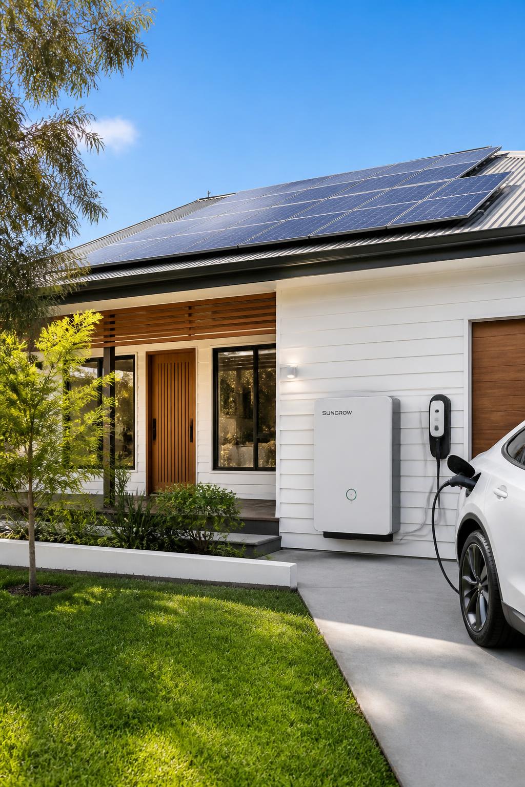 Engineered home energy system with solar, battery storage and EV charging